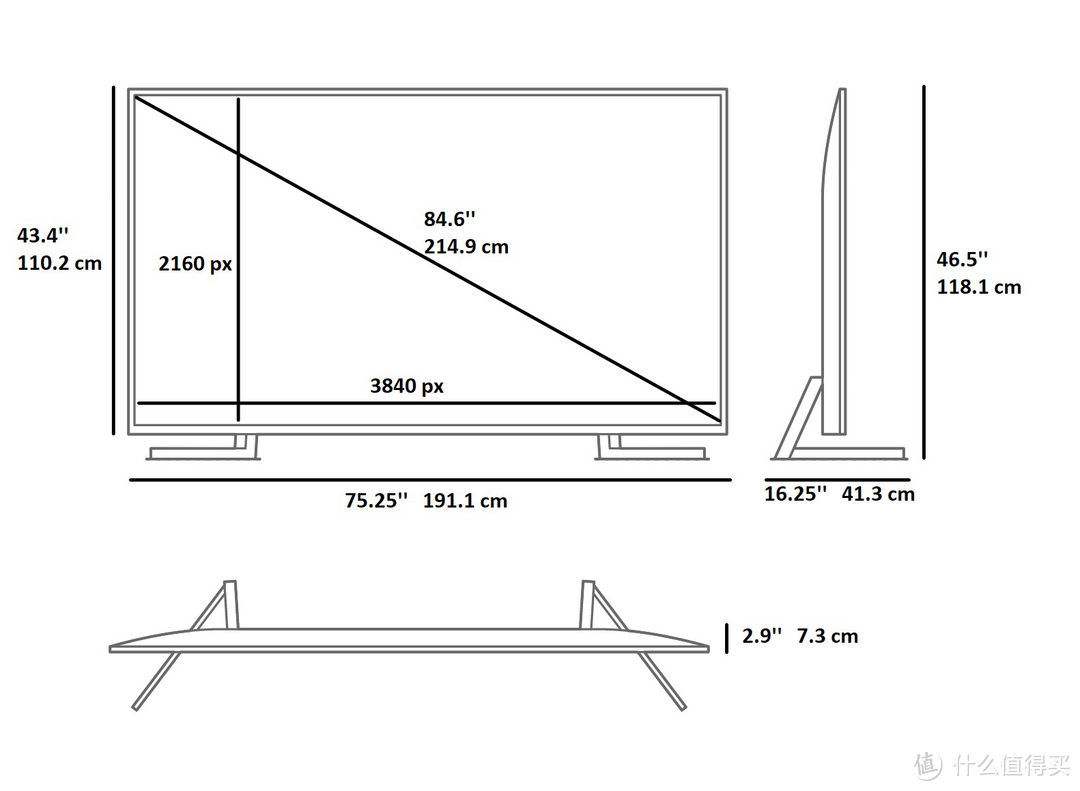 85寸電視尺寸揭秘，成長、變化與自信的勵志之旅