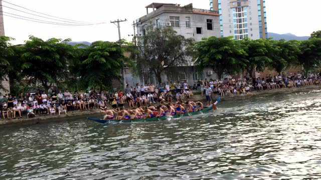 云霄龍舟比賽，劃動夢想，揚帆自信之海大比拼