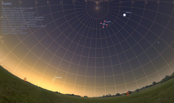 啟明星方向，引領未來的導航之星之光