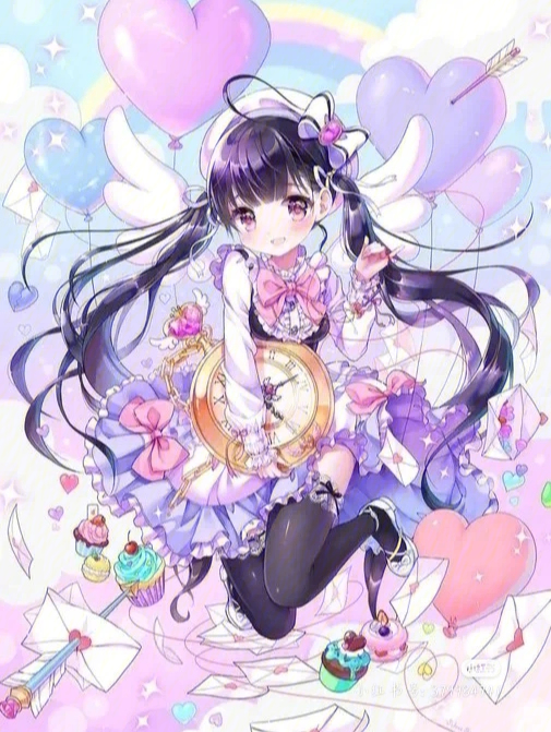 夢(mèng)幻之美與二次元文化的交融，動(dòng)漫女生圖片欣賞