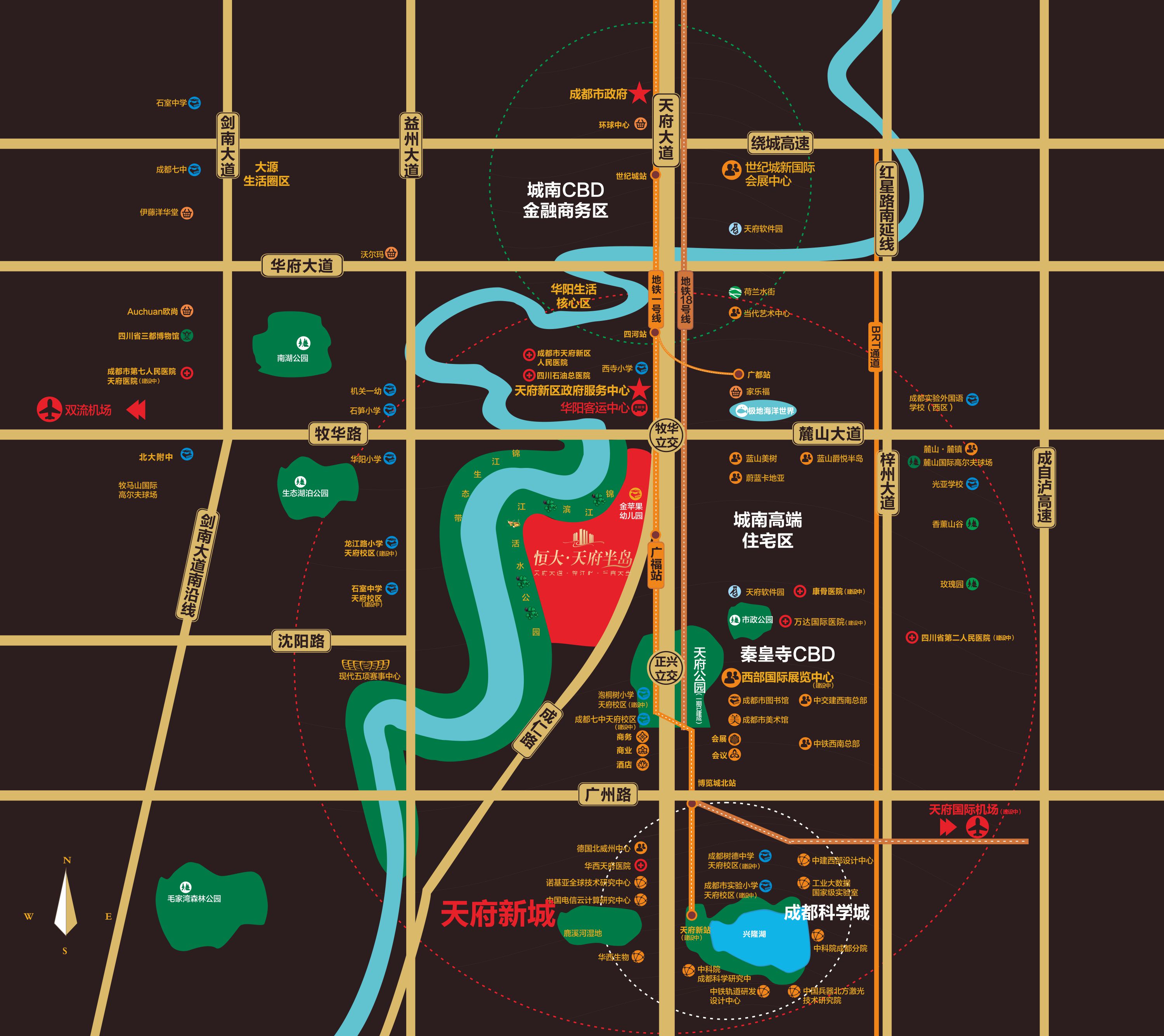 恒大天府半島前沿規(guī)劃發(fā)布，科技與生活完美融合的生活體驗新篇章